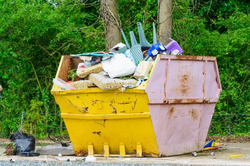 Professionals performing garden clearance in Bounds Green